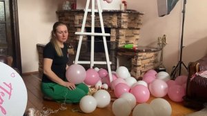 Мини фотозона с мольбертом и тубусом