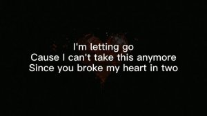 Broken Heart - Escape The Fate (Lyrics)