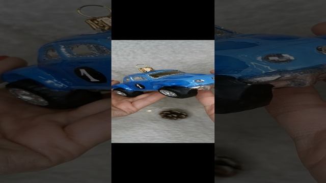 Арт. A2587BL   Распаковка Формовая игрушка из Польши «Багги»