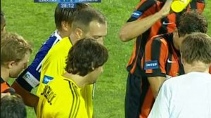 Шахтер - Динамо Киев. Драка