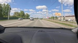 Первое вождение по городу часть 1 (Тест Go pro)