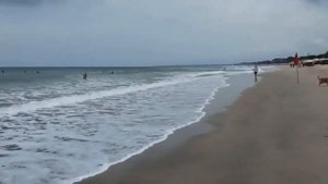 Пляж в Куте в ноябре. Кута это на Бали