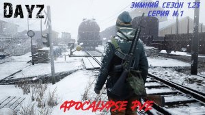 DAYZ | APOCALYPSE | 1.23 ЗИМНИЙ СЕЗОН | ХОЛОДНО ГОЛОДНО №1