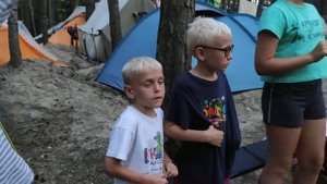 Детский христианский танец под песню Иисус мой супер герой христианский лагерь Оскол 13 июля 2021 г