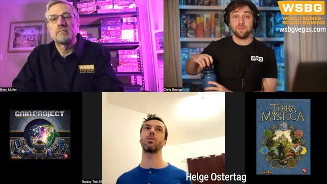GIVEAWAY! - Gaia Project Designer Interview - Helge Ostertag | WSBG Interview Series