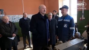 Лукашенко посетил сельхозпредприятие Газовик Сипаково в агрогородке Добрейка