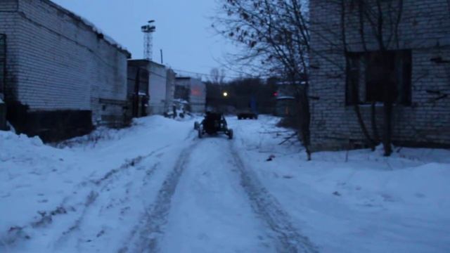 Пробный выезд багги раптор без тормозов и клинящим тросом газа. смотреть онлайн