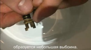 Капает кран - Замена букс (полуоборотный смеситель)