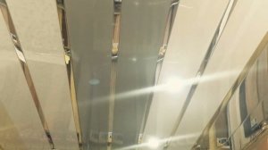 Потолок реечный алюминиевый
