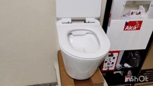 инсталляция alcaplast am101/1120 sadromodul подвесной унитаз безободковый ABRim Alca серии comfort