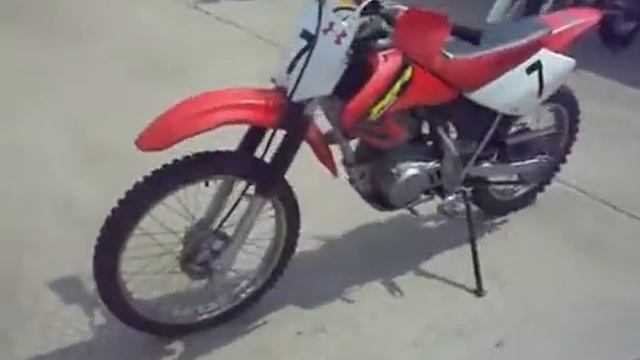 2002 Honda XR100R смотреть онлайн
