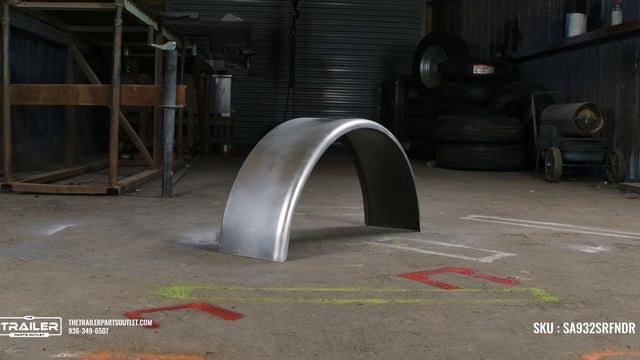 Single Axle 9x32 Smooth Steel Rolled Fender | SKU: SA932SRFNDR | The Trailer Parts Outlet смотреть онлайн