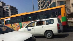 BUSES in YANGON | The LARGEST city in MYANMAR (Burma) | April 2018