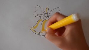 РИСУЕМ ПРОСТО ШКОЛЬНЫЙ КОЛОКОЛЬЧИК, ШКОЛЬНЫЙ ЗВОНОК/526/WE DRAW JUST A SCHOOL BELL