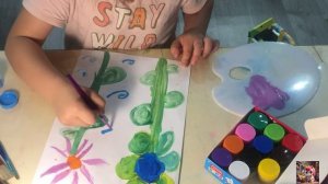 Цветочная симфония: Рисуем гуашью весенние цветы