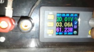Первый запуск DPS5020 на 20А  для заряда- разряда любых аккумуляторов  от 0 до 50 v