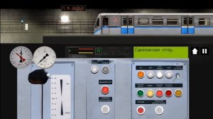 Парад поездов в игре Симулятор Московского метро 2D