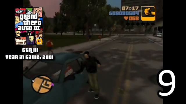 ALL 15 GTA games by CHRONOLOGICAL ORDER (1961-2013) смотреть онлайн