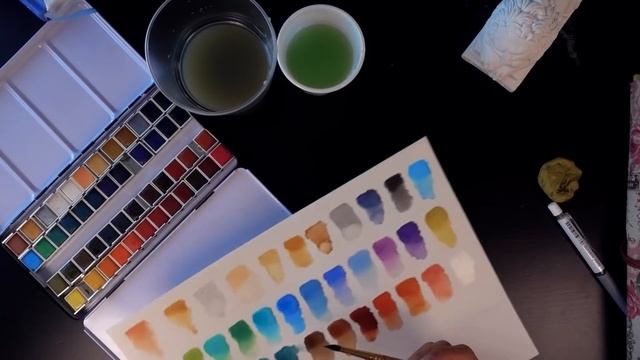 Акварель Mungyo: мечта поэта (художника)// back to school 2018 смотреть онлайн