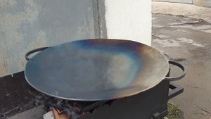 Садж из диска от бороны и беспроигрышный ужин на нём.