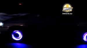 Подсветка колёс(неоновая подсветка колёс и дна авто) Многоцветная управление п.д.у.