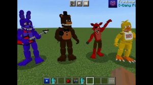 Fredbear Family Dinner Minecraft addon (By Dany Fox)