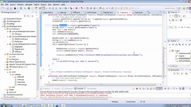Java web development || How to send value with URL Servlet to Jsp using Query String