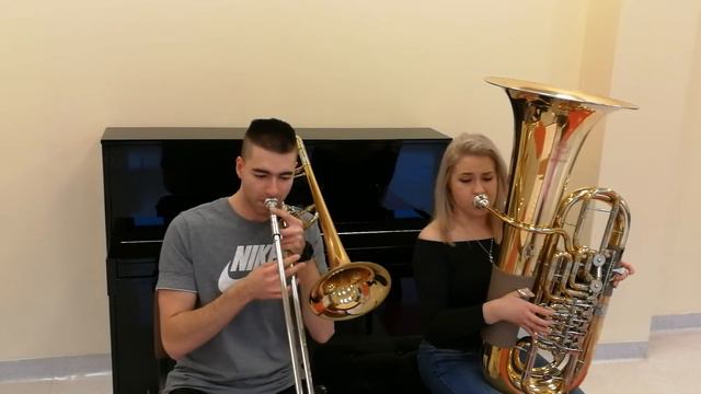 Sofia - Alvaro Soler - Double Brass (Trombone & Tuba Cover) смотреть онлайн
