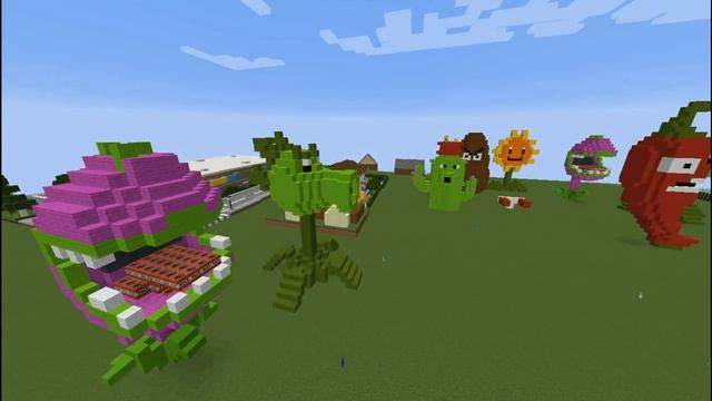 lego Plants vs Zombies 3 Растения против зомби из лего майнкрафт мод смотреть онлайн