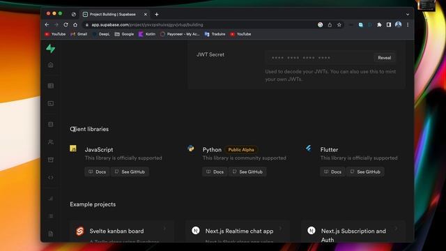 1. Getting started with Supabase смотреть онлайн