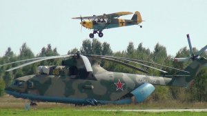 Як-52 и Пайпер Каб (Yak-52 Piper Kub). Форум "Армия-2021", Кубинка.