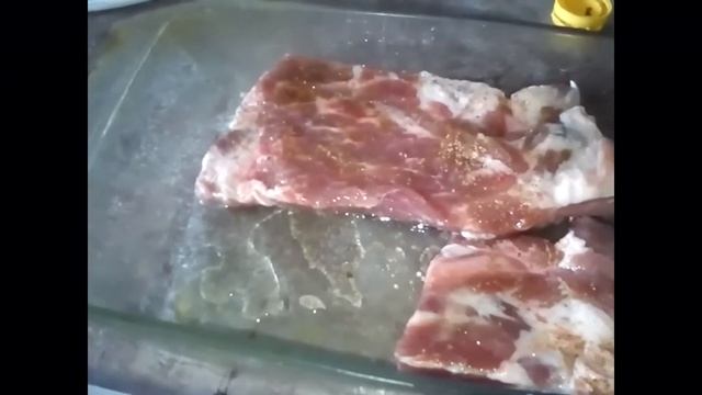 Китайская кухня.Ребрышки под бальзамическим соусом, запеченные в духовке