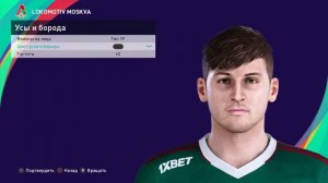 Лицо Рифата Жемалетдинова для PES 2021