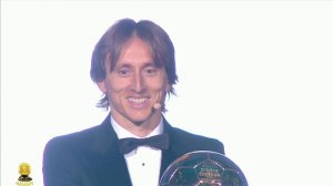 "Золотой Мяч" и звание лучшего футболиста года получил хорват Лука Модрич
