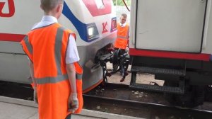 Детская железная дорога. Станция Юный. Малая Октябрьская жд