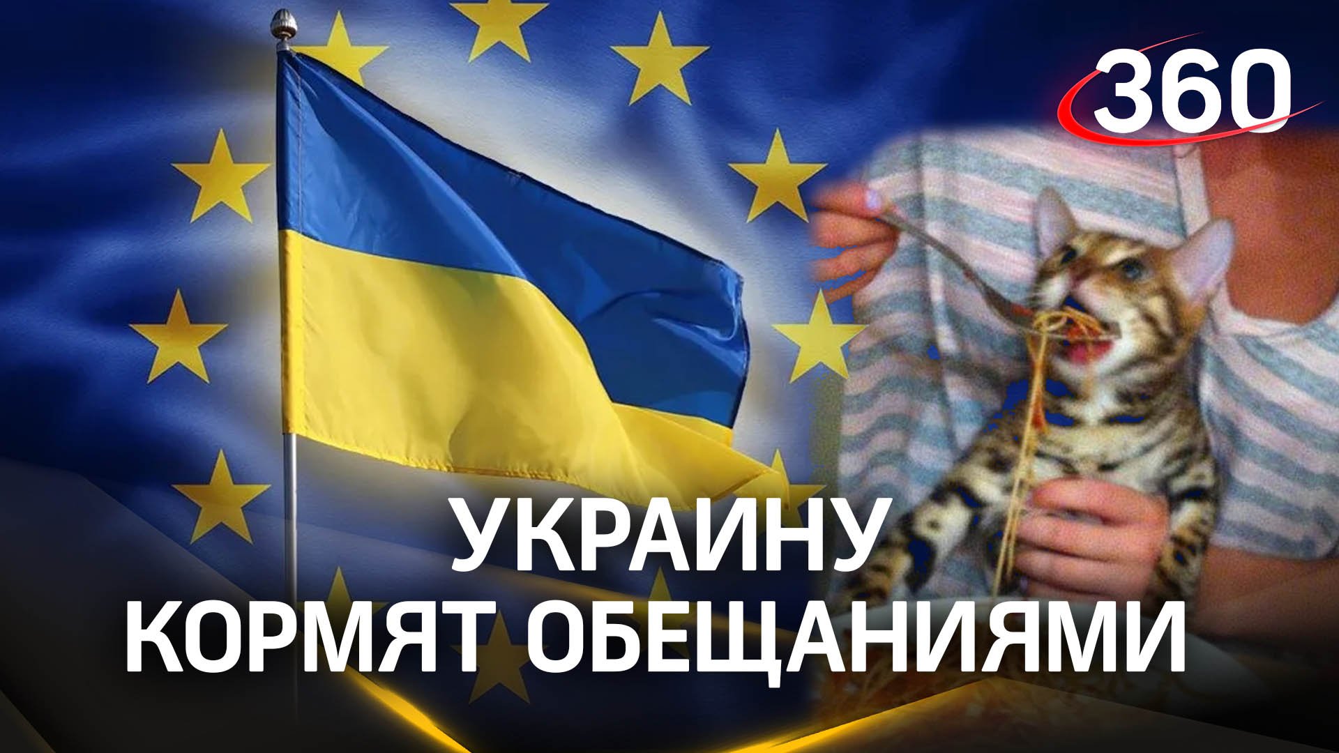 Киев кормят обещаниями. Вступление в ЕС, помощь США - сладкие мечты и горькая правда на Украине