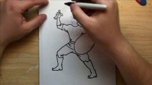 КАК НАРИСОВАТЬ БОГАТЫРЯ. How to draw a warrior