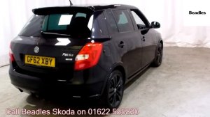 Beadles Black Pearlescent 2012 Skoda Fabia Monte Carlo 1.2l