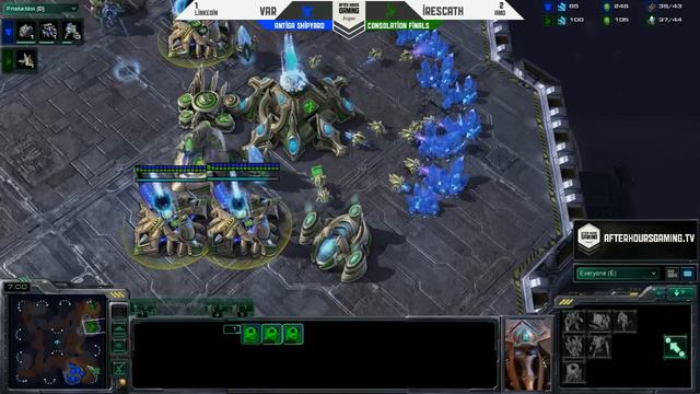 AHGL AMD vs LinkedIn Game 4 - Season 2 Consolation Finals - Starcraft 2 смотреть онлайн