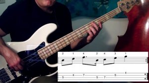 Stir It Up - Reggae Bass Tutorial and Play Along with Tabs