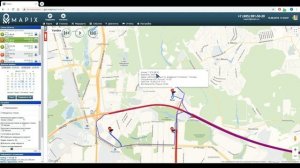 MAPIX Видео инструкция 3. Маршруты - ГЛОНАСС МОНИТОРИНГ АВТО