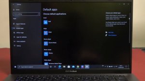 How to Set Google Chrome as Default Browser App on ASUS VivoBook 14