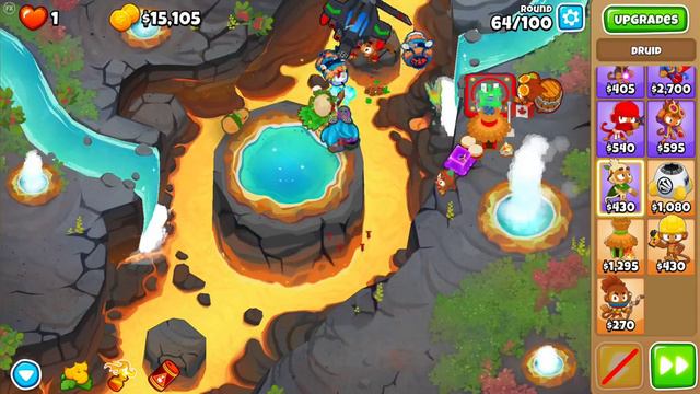 BTD6 v41 - Sulphur Springs CHIMPS (no micro) смотреть онлайн