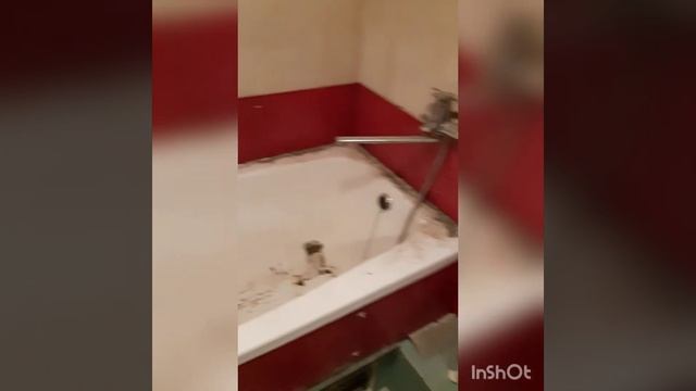 Поклейка плитки в ванной (бюджетный вариант) смотреть онлайн