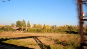 Поездка на поезде от Новосибирска до Томска