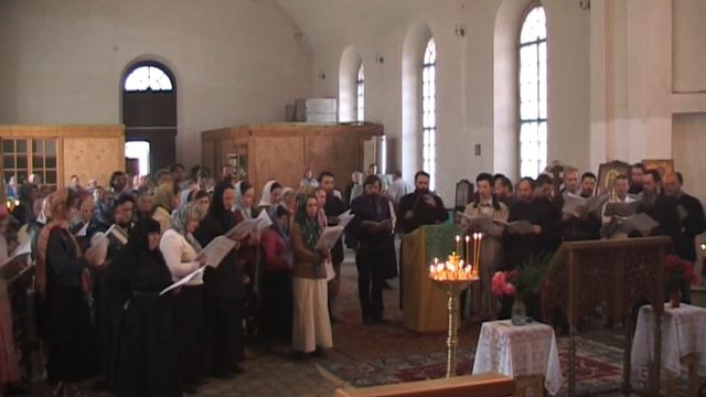 4-й знаменный съезд. Свт. Иов патриарх. Всенощное бдение. Часть 1. Вечерня. 1 июля 2007 г. смотреть онлайн