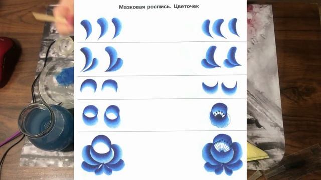 Мастер-класс "Мотивы Гжель" смотреть онлайн