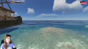 Stranded deep. Выживаем в океане. КООП. #1