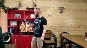 Обзор зимней теплой беседки декабрь 2020