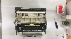 Ремонт принтера HP LaserJet 1100 Чистка оптики